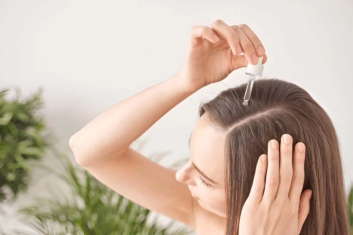 Healthy hair care and styling routine